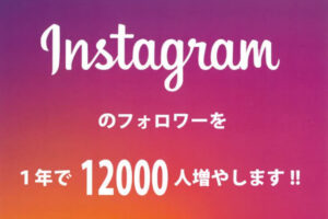 「Instagram運用代行サービス」販売代理店募集のイメージ