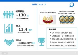 「ケーブルTV」新規営業パートナー募集の資料サンプル2