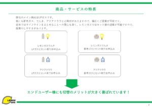 「レモンガス」代理店パートナー募集の資料サンプル2