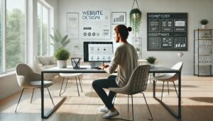 代理店を活用して広げる!ホームページ制作サービスの売り込み方のイメージ