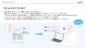 「stii タイムスタンプ知的財産マネージャー」販売代理店募集の資料サンプル4
