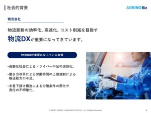 「AI搭載型ドライブレコーダー AORINO Biz」販売代理店募集の資料サンプル3