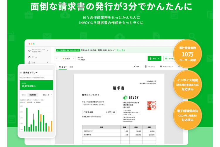 「INVOY 請求書カード決済サービス」紹介代理店募集