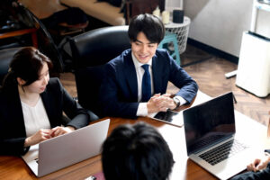 成長する営業会社が実践している「案件ポートフォリオ」という考え方のイメージ